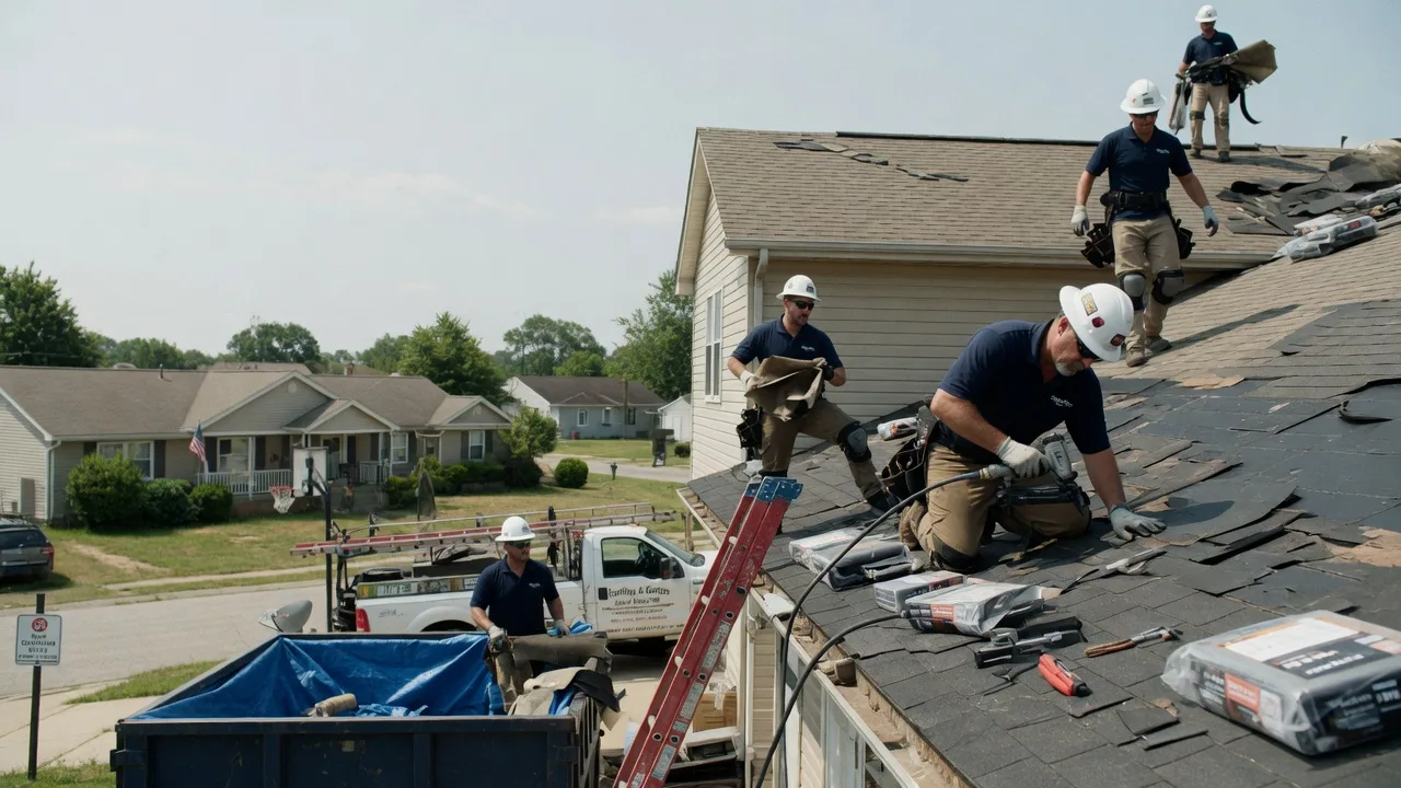 Roof Replacement in Caldwell, KS near me